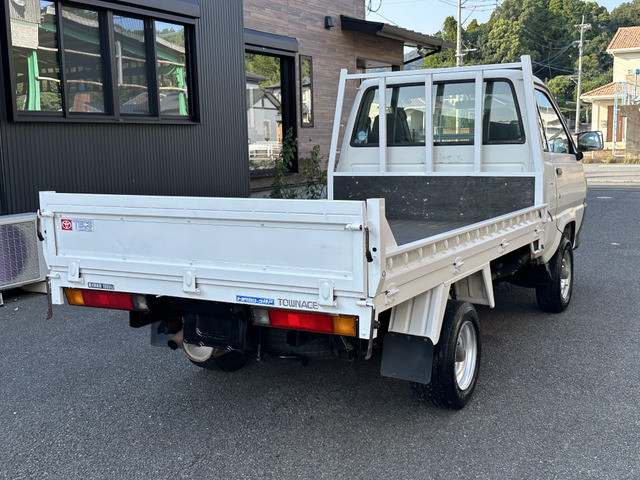 中古車 トヨタ タウンエーストラック 平ボディ バイク運搬車 5速MT の中古車詳細 (218,198km, ホワイト, 佐賀県, 59.8万円) |  中古車情報・中古車検索なら【車選びドットコム（車選び.com）】