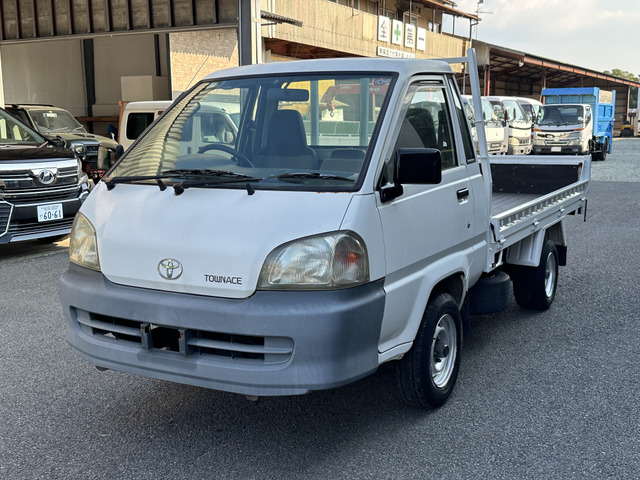 中古車 トヨタ タウンエーストラック 平ボディ バイク運搬車 5速MT の中古車詳細 (218,198km, ホワイト, 佐賀県, 59.8万円) |  中古車情報・中古車検索なら【車選びドットコム（車選び.com）】