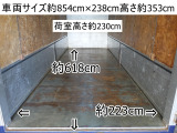 ファイター ウィング 増トン積載6.8t標準キャブアルミウイ