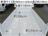 キャンター ダンプ 全塗装仕上済4ナンバー積載3t低床強化ダ