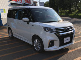 【中古車情報】スズキ ソリオ 1.2 ハイブリッド(HYBRID) MX 両側Pスライド・ナビ・TV・禁煙車 の中古車詳細（走行距離：1万km、カラー：パールホワイト、販売地域：愛知県春日井市東野町）