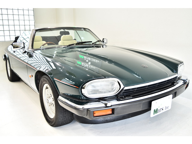 ジャガー XJコンバーチブル XJ-S V12 D車 黒幌 ベージュ革 15AW 右H の