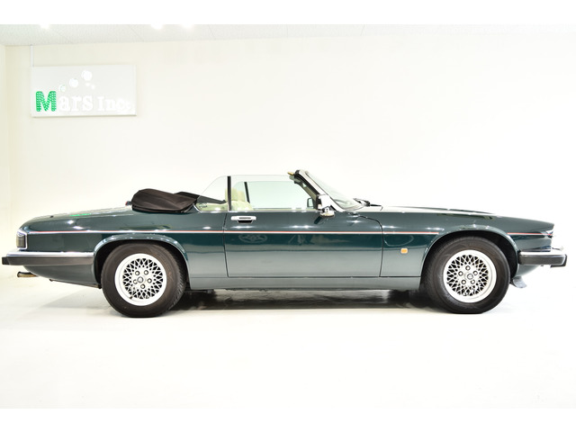 ジャガー XJコンバーチブル XJ-S V12 D車 黒幌 ベージュ革 15AW 右H の