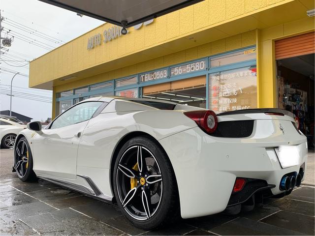 【中古】 白い残像 フェラーリ 458イタリア ホワイト（白） 中古車情報｜中古車一覧