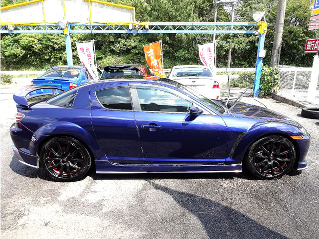 中古車 マツダ RX-8 マツダスピード バージョンII 新クラッチ一式 車高調 18AW の中古車詳細 (113,302km, 紺, 愛知県,  119万円) | 中古車情報・中古車検索なら【車選びドットコム（車選び.com）】