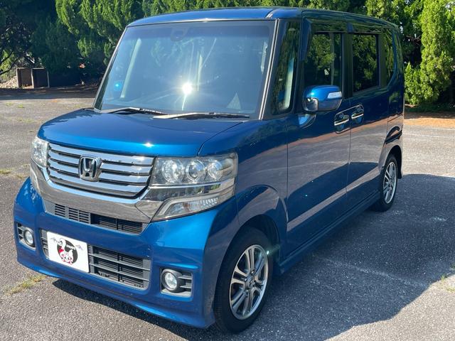 N-BOXカスタム G SSパッケージ ナビ地デジ Bluetooth対応