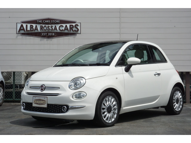 フィアット 500 ツインエア ラウンジ ガラスルーフ・禁煙車・コーナー