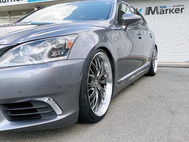 レクサス LS 460 バージョンC Iパッケージ 新品21inchアルミ サスコン