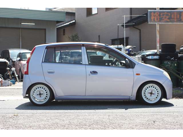 ダイハツ ミラ L 車高調 塗装済ホイル フルストレート の中古車詳細
