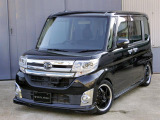 タントカスタム RS SA カスタムRS SA 両側パワースライドドア ブラック ローダウン ...