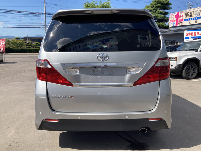 車検31.9　アルファード　240S　7人乗り　両側パワスラ　純正HDDナビ　バックカメラ　無事故　実走行　即決73万円 トヨタ アルファード 240s 8人」の中古車を探すカーセンサー