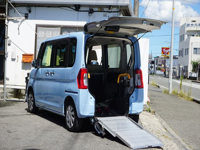 タント L SA Ⅱ福祉車両スローパー電動ウィンチ