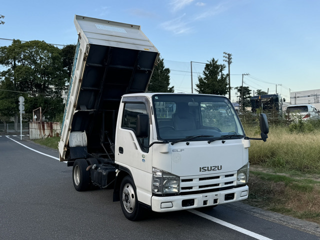 エルフ 3.0 強化ダンプ フルフラットロー ディーゼル 車検付