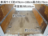 キャンター アルミバン 垂直パワーゲート800kg標準キャブシ