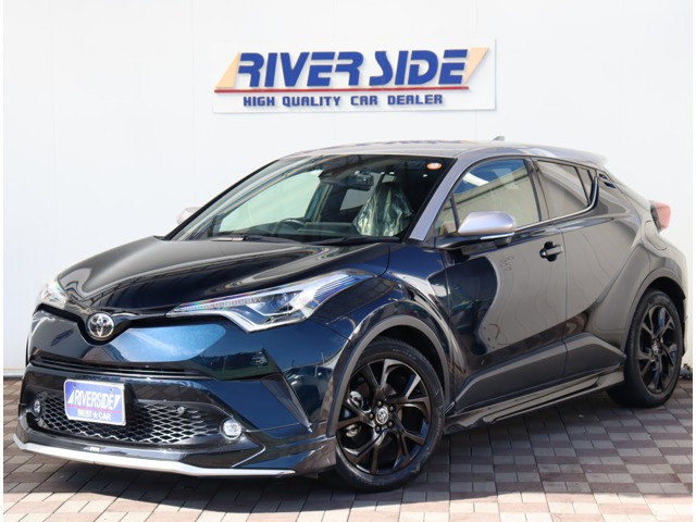 中古車 トヨタ C-HR G-T モード ネロ モデリスタエアロガナドールマフラー純ナビ の中古車詳細 (21,000km, 青, 神奈川県,  219万円) | 中古車情報・中古車検索なら【車選びドットコム（車選び.com）】