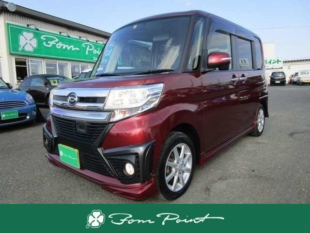 タントカスタム X SA 4WD 左パワースライドドア SDナビ DVD