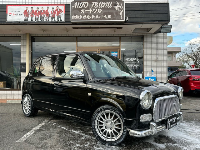 中古車 ダイハツ ミラジーノ ミニライトスペシャル ターボ 純正5MTターボ/外マフラー/外AW14 の中古車詳細 (185,000km, ブラック,  群馬県, 55万円) | 中古車情報・中古車検索なら【車選びドットコム（車選び.com）】