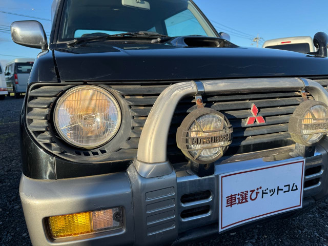 中古車 三菱 パジェロミニ ターボ☆4WD切替付☆ETC☆検2年付♪ の中古車詳細 (142,500km, ブラック, 茨城県, 19.8万円) |  中古車情報・中古車検索なら【車選びドットコム（車選び.com）】