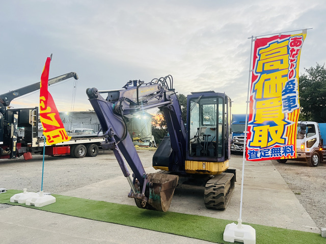 四日市発☆KOMATSUコマツ PC50UU-1 油圧式パワーショベル 鉄キャター