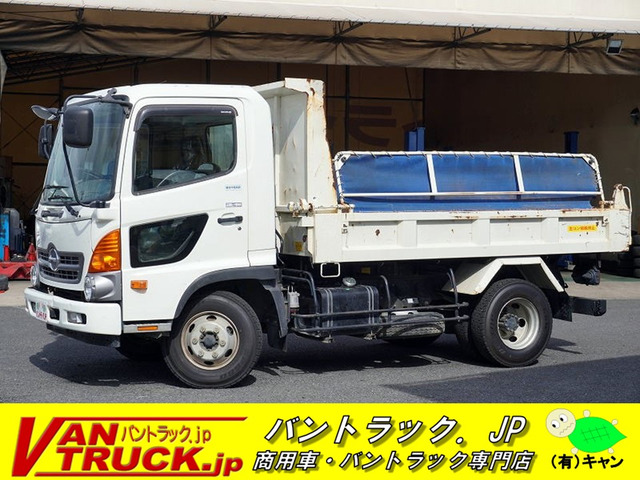 中古車 日野 レンジャー ダンプ 4t 一方開 自動シート 鳥居補強 ピン の中古車詳細 (68,400km, ホワイト, 埼玉県, 298万円) |  中古車情報・中古車検索なら【車選びドットコム（車選び.com）】