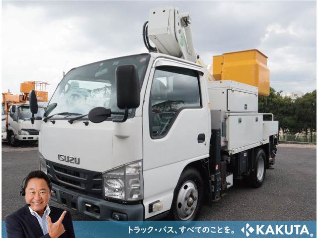 エルフ  高所作業車 アイチ 9.9m 電工仕様