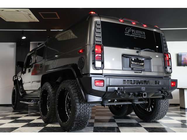 ハマー H2 ラグジュアリーパッケージ 4WD 後期モデル 6輪ビルド フル