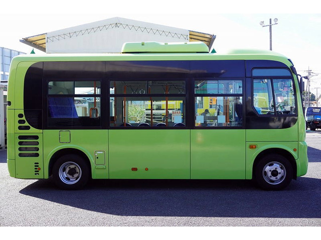 中古車 日野 ポンチョ ショート 1ドア 路線バス 24人乗 14座席