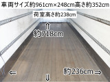 ファイター パネルバン 後輪エアサス増トンワイドパネルバン跳上パ