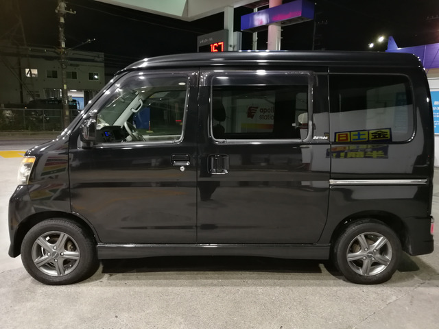 中古車 ダイハツ アトレーワゴン カスタムターボ R 車検2年付☆タイミングチェーン の中古車詳細 (153,000km, ブラック, 埼玉県,  23万円) | 中古車情報・中古車検索なら【車選びドットコム（車選び.com）】