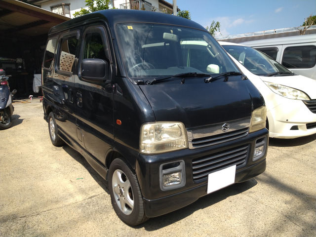 中古車 スズキ エブリイワゴン ジョイポップターボ 車検整備付 の中古車詳細 (124,800km, ブラック, 神奈川県, 17.9万円) | 中古車 情報・中古車検索なら【車選びドットコム（車選び.com）】