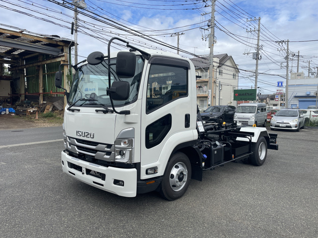 フォワード コンテナ車 極東フックロールハイパースイング