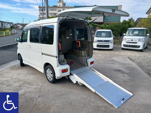 アトレーワゴン  福祉車両 スローパー 電動ウインチ
