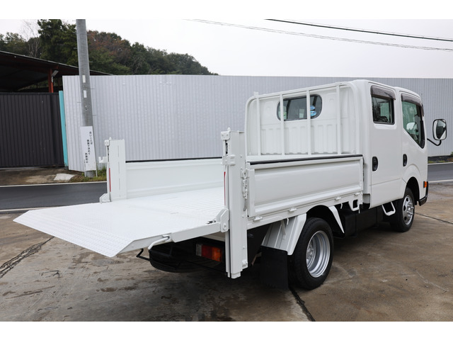 日産アトラス　2015年　ダブルキャブ 1t パワーゲート付き　約24万km 日産アトラス2015年ダブルキャブ 1t パワーゲート付き約24万km