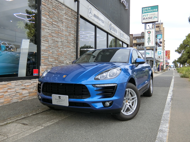 中古車 ポルシェ マカン S PDK 4WD D車 スポーツクロノPKG 2017y の中古車詳細 (31,000km, サファイアブルーメタリック,  兵庫県, 428万円) | 中古車情報・中古車検索なら【車選びドットコム（車選び.com）】