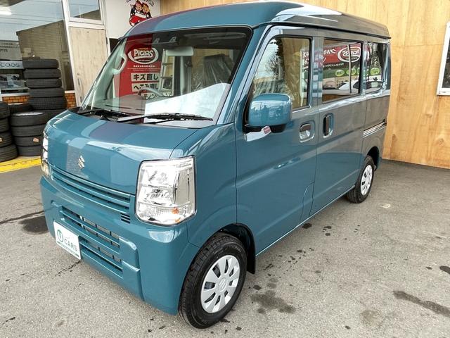 エブリイ PC ハイルーフ 4WD 届出済未使用車 スズキセーフティサポート