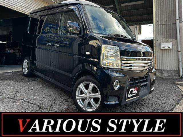 中古車 スズキ エブリイワゴン PZターボスペシャル 4WD の中古車詳細 (147,000km, ブラック, 広島県, 44万円) |  中古車情報・中古車検索なら【車選びドットコム（車選び.com）】