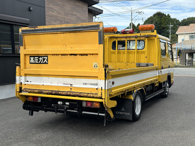 中古車 三菱ふそう キャンター Wキャブ パワーゲート 5速MT の中古車詳細 (374,367km, イエロー, 佐賀県, 59.8万円) | 中古車 情報・中古車検索なら【車選びドットコム（車選び.com）】