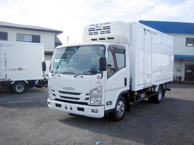 エルフ  2tロングワイド中温冷凍車・2室式