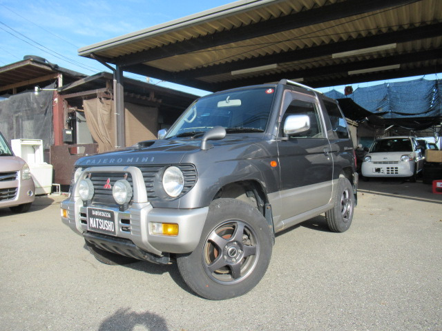 中古車 三菱 パジェロミニ VR-II 4WD インタークーラーターボ オートマ の中古車詳細 (67,462km, グレー, 埼玉県, 55万円)  | 中古車情報・中古車検索なら【車選びドットコム（車選び.com）】