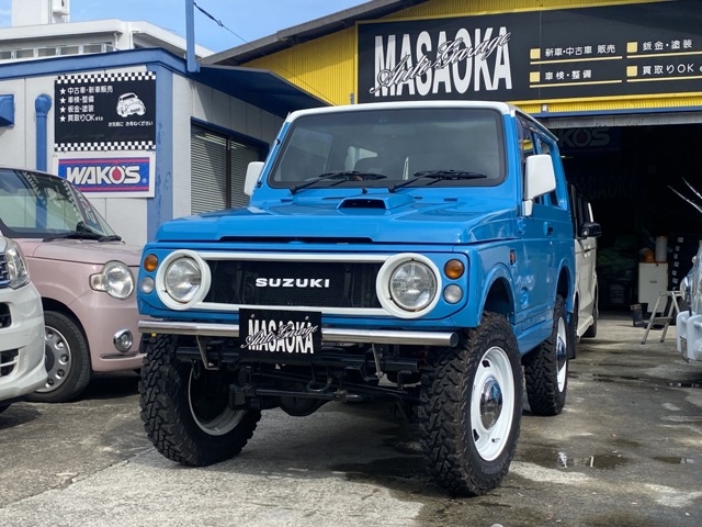 ジムニー ランドベンチャー 4WD 社外F/Rバンパー社外マフラータイヤ新品