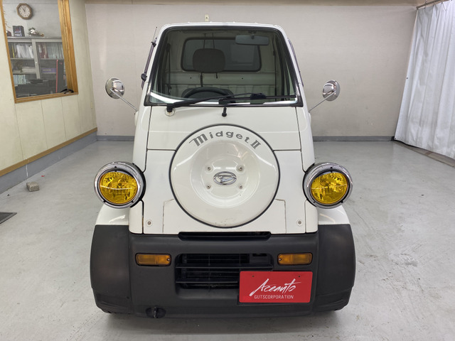 ダイハツ ミゼットII Dタイプ パワステ エアコン 社外アルミ の