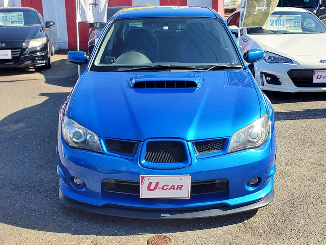 中古車 スバル インプレッサ 2.0 WRX 4WD 社外エキマニ/HKSマフラー触媒/車高調 の中古車詳細 (156,000km, ブルー,  福岡県, 136.3万円) | 中古車情報・中古車検索なら【車選びドットコム（車選び.com）】