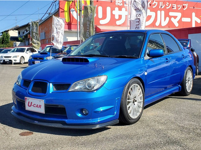 中古車 スバル インプレッサ 2.0 WRX 4WD 社外エキマニ/HKSマフラー触媒/車高調 の中古車詳細 (156,000km, ブルー,  福岡県, 136.3万円) | 中古車情報・中古車検索なら【車選びドットコム（車選び.com）】