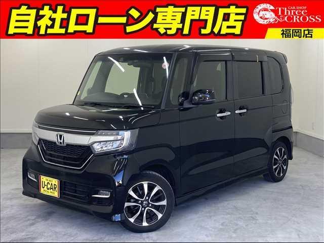 N-BOXカスタム G L ホンダセンシング パワースライドドア SDナビ フルセグ