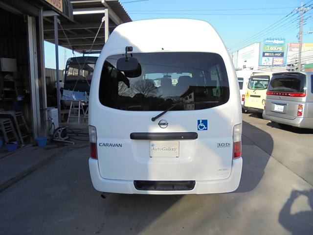 日産 キャラバンバス (050109)ディーゼル4WD車いす車 の中古車