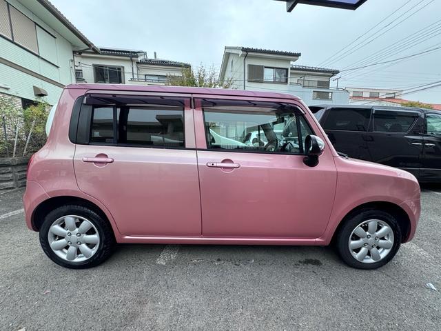 スズキ アルトラパン X 可愛いピンク 純正ホイール タイヤ山あり の