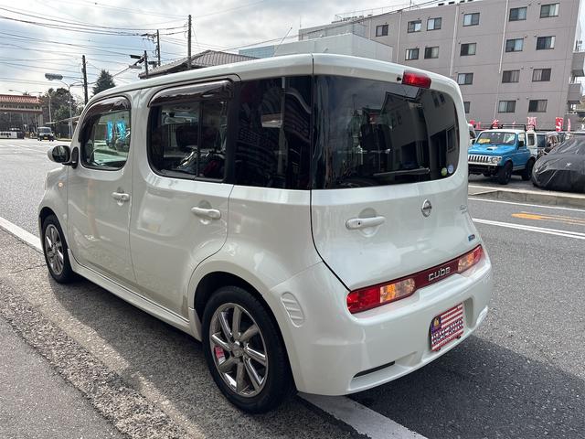 中古車 日産 キューブ 1.5 ライダー ETC ナビ TV HID スマートキー の中古車詳細 (83,000km, ホワイト, 神奈川県,  35万円) | 中古車情報・中古車検索なら【車選びドットコム（車選び.com）】