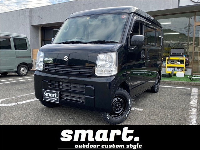 中古車 スズキ エブリイ ジョイン ハイルーフ 5AGS車 smartライトカスタムスタイル の中古車詳細 (120,400km, ブラック,  福岡県, 73.5万円) | 中古車情報・中古車検索なら【車選びドットコム（車選び.com）】