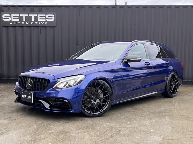 中古車 メルセデス・ベンツ Cクラスワゴン C200 スポーツ C63仕様 アンビエント 20インチ の中古車詳細 (34,000km, ブルー,  静岡県, 258万円) | 中古車情報・中古車検索なら【車選びドットコム（車選び.com）】