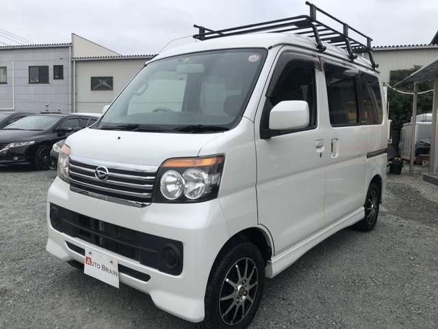 中古車 ダイハツ アトレーワゴン カスタムターボ R 4WD ETC・ルーフキャリア・社外アルミ の中古車詳細 (145,000km, 真珠白,  群馬県, 34万円) | 中古車情報・中古車検索なら【車選びドットコム（車選び.com）】